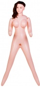 Кукла надувная Ms Melanie, реалистичная.голова, шатенка, TOYFA Dolls-X, с двумя отверстиями, Костюм учительницы 160 см - интим магазин Точка G