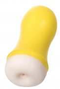 Мастурбатор-попа TOYFA A-Toys желтый, телесный 14cm - интим магазин Точка G