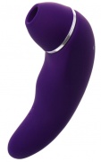 Бесконтактный стимулятор клитора Erotist Coxy с вибратором, фиолетовый 16 см - интим магазин Точка G