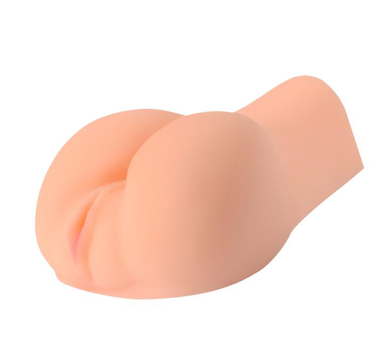 Вибромастурбатор реалистичный вагина+анус, XISE, 17 см