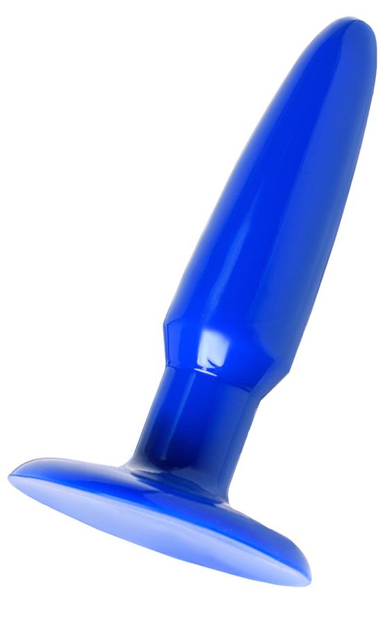 Анальная втулка, 10 см, синий