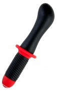 Вибратор TOYFA Black&Red с двойным мотором, силиконовый, черный, 15 см, диаметр 5 см - интим магазин Точка G