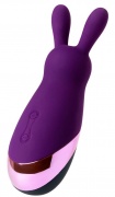 Стимулятор эрогенных зон Eromantica BUNNY, фиолетовый, 21,5 см - интим магазин Точка G