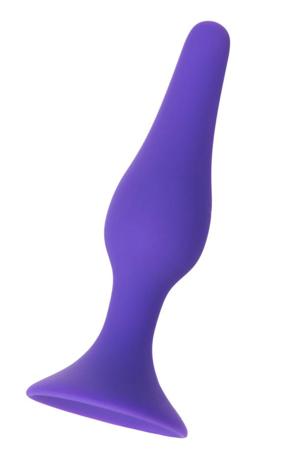 Анальная втулка TOYFA A-Toys , Силикон, Фиолетовый, 11,3 см