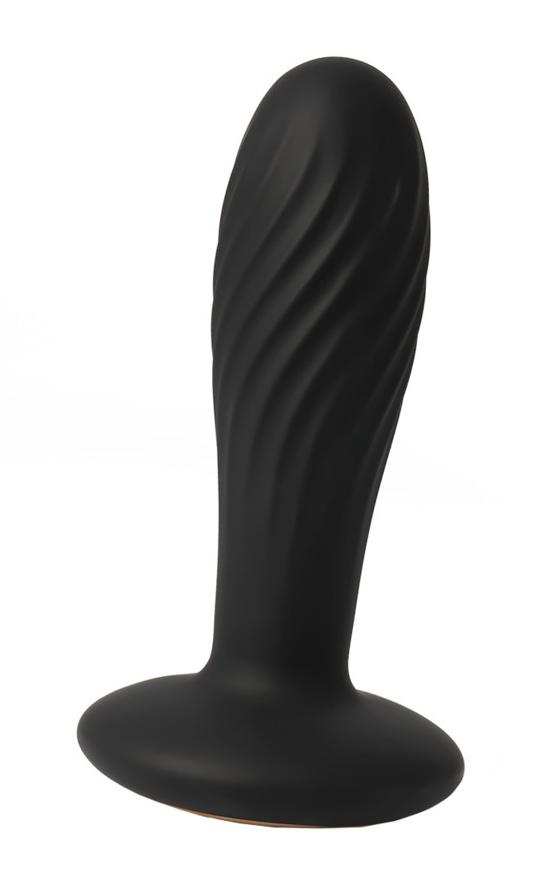 Вибратор анальный Svakom Bella, чёрный, 11,3 см