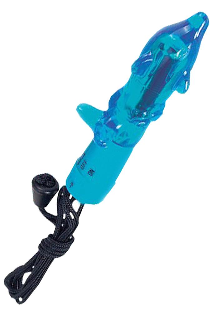 Вибратор Dream Toys дельфин 5,5 см голубой 10 см