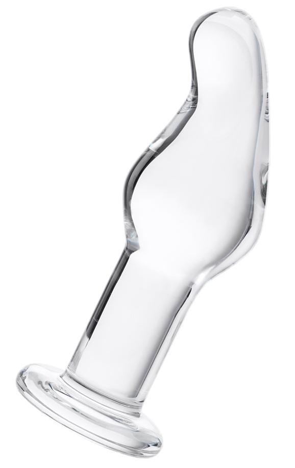 Анальная втулка Sexus Glass, Стекло, Прозрачный, 12 см