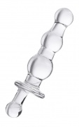 Анальная втулка Sexus Glass, Стекло, Прозрачный, 17,5 см - интим магазин Точка G