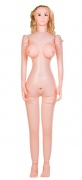 Кукла надувная Arianna с реалистичной головой, блондинка,TOYFA Dolls-X, с двумя отверстиями, реалистичные ноги и руки - интим магазин Точка G