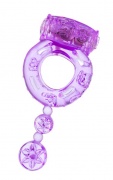 Виброкольцо TOYFA, Фиолетовый - интим магазин Точка G