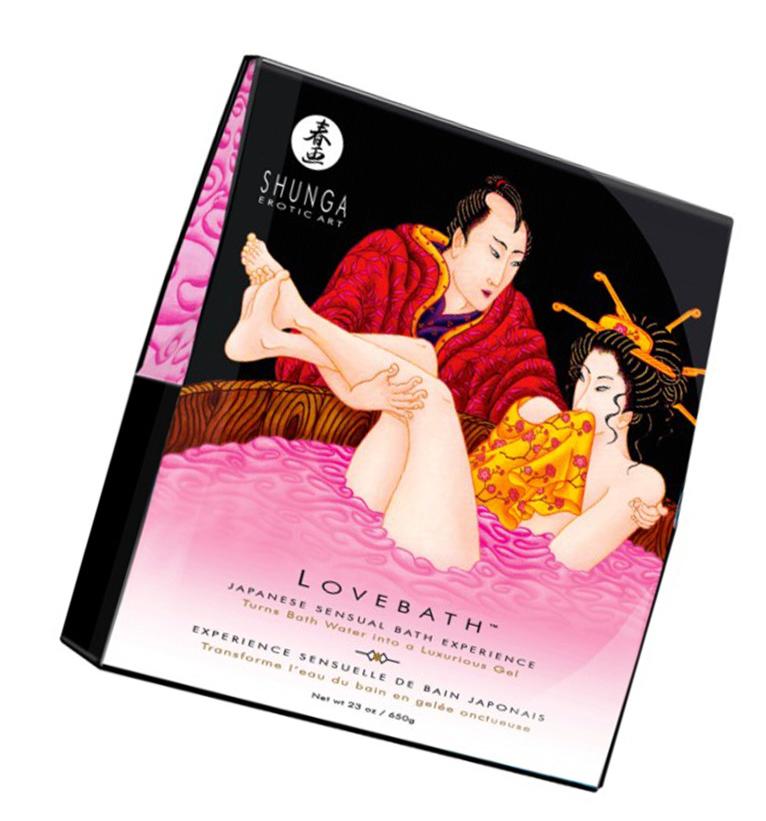 Гель для ванны Shunga «Драконов фрукт», розовый, 650 г
