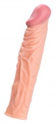 Насадка на пенис TOYFA A-Toys , SoftSkin, 19,5 см - интим магазин Точка G