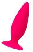 Анальная втулка TOYFA POPO Pleasure силиконовая, розовая, 10 см - интим магазин Точка G