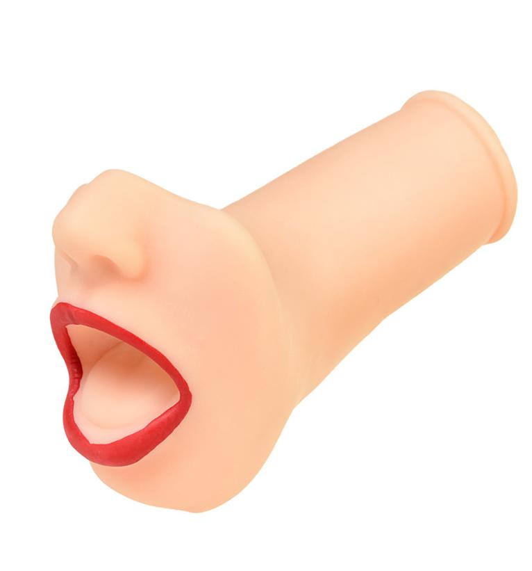 Мастурбатор реалистичный TOYFA Juicy Pussy Juicy Lips, рот, 12,6 см