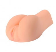 Вибромастурбатор реалистичный вагина+анус, XISE, 17 см - интим магазин Точка G
