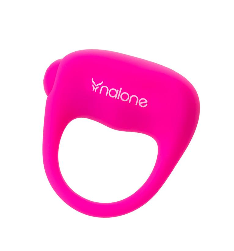 Эрекционное кольцо на пенис Nalone Ping, Силикон, Розовый, диаметр 4 см