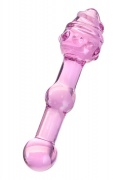 Анальная втулка Sexus Glass, Стекло, Розовый, 17 см - интим магазин Точка G