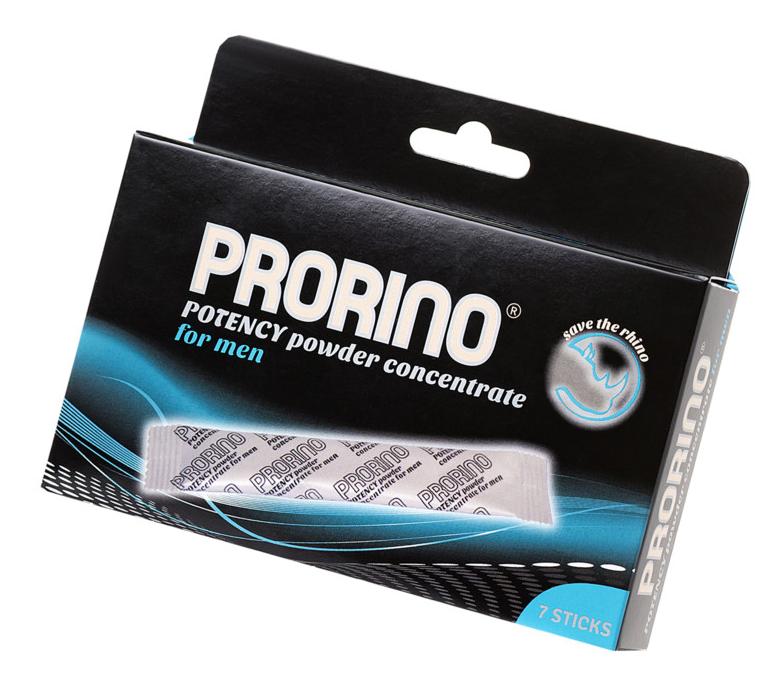 Концентрат ERO PRORINO black line Libido для мужчин, саше-пакеты 7 штук