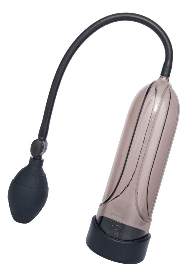 Помпа для пениса Sexus Men Training, вакуумная, 25 см