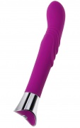Стимулятор для точки G JOS KIKI с Волнообразным Рельефом Фиолетовый 21,5 см - интим магазин Точка G
