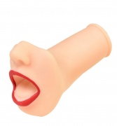 Мастурбатор реалистичный TOYFA Juicy Pussy Juicy Lips, рот, 12,6 см - интим магазин Точка G