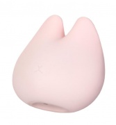 Вибромассажер Sinjoys CAT Mimi, силикон, розовый, 7 см - интим магазин Точка G