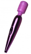 Вибромассажер lova-lova Lilian с вибрацией, силикон,фиолетовый 21,5 см - интим магазин Точка G